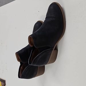 Qupid, Heeled Black boots, size 8